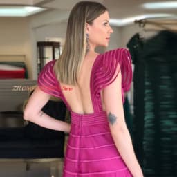 Temperament Satin Evening Dress Customized Elegant Deep V-Neck Homecoming Dresses Modern Open Back Formal Occasion Gowns