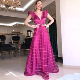Temperament Satin Evening Dress Customized Elegant Deep V-Neck Homecoming Dresses Modern Open Back Formal Occasion Gowns