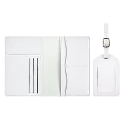 Custom Name Travel Passport Cover Set Personalized Letters Gift Luggage Tag Card Holder Passport Case Holder Travel Essentials