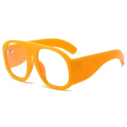 New Oversized Square Wide Leg Anti Blue Light Eyeglasses Women Vintage Red Patchwork Computer Glasses Frame Ladies Sexy Shades