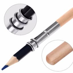 Easy to Use Strong Stable Non-Slip Durable Metal Pencil Extender Stainless Steel Extender