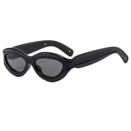 Fashion Cat Eye Sunglasses UV400 Protection Contrast Color Shades Designer Oval Eyewear for Men And Women