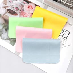 Eyeglass Cleaning Cloth Microfiber Adaptable For Screens Lenses Nylon Or Polaroid Glasses 15*18cm Random Color