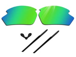 Glintbay Polarized Lenses Replacement with Rubber Nosepads and Earsocks for Rudy Project Rydon Sunglasses -Multiple Colors