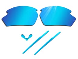 Glintbay Polarized Lenses Replacement with Rubber Nosepads and Earsocks for Rudy Project Rydon Sunglasses -Multiple Colors