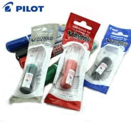 Pilot 1/2pcs Replace Ink Stationery for Whiteboard Pen Color Direct Liquid Eco-Ink Easy Installation Draw Student Supplies