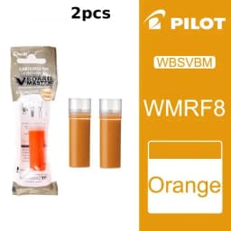 Pilot 1/2pcs Replace Ink Stationery for Whiteboard Pen Color Direct Liquid Eco-Ink Easy Installation Draw Student Supplies