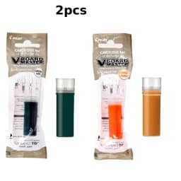 Pilot 1/2pcs Replace Ink Stationery for Whiteboard Pen Color Direct Liquid Eco-Ink Easy Installation Draw Student Supplies