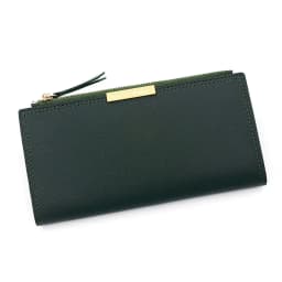 Multi-card Women's Long Wallet Portable PU Leather Card Holder Photo Holder Korean Style Note Compartments Purse Mother's Gift