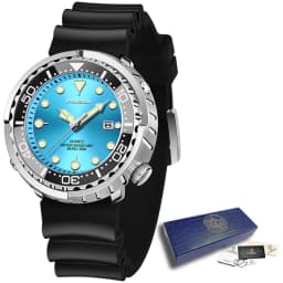 LIGE Fashion Diver Watch Men Top Brand Luxury 50ATM Waterproof Date Clock Sport Watches Mens Quartz Wristwatch Relogio Masculino