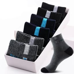 10/5/3pairs Breathable Con Sports Stockings Men Bamboo Fiber Autumn and Winter Men Socks Sweat Absorption Deodorant Business Sox