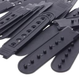 10 Sets Baseball Hat Buckle Plastic Adjustable Seven-Hole Buckle Single Double Breasted Replaceable Extenders Supplies Accessory