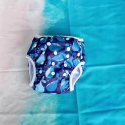 Elinfant Reusable Baby Cloth Diapers Training Pants,Washable Adjustable Swimming Diapers For 3-15kg -Perfect For Beach,Pool
