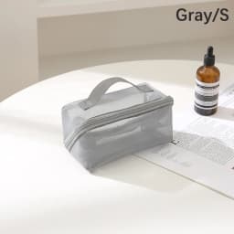 Mesh Clear Cosmetic Bags Small Large Black Makeup Bag Portable Travel Toiletry Organizer Case Lipstick Storage Pouch