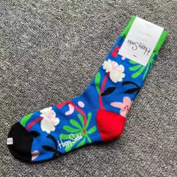 Happy Socks Print Multicoloured Socks Women Men Sports Socks Funky Fashion Dress Socks Casual Cotton