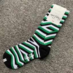 Happy Socks Print Multicoloured Socks Women Men Sports Socks Funky Fashion Dress Socks Casual Cotton