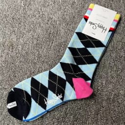 Happy Socks Print Multicoloured Socks Women Men Sports Socks Funky Fashion Dress Socks Casual Cotton