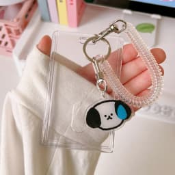 Flower Id Badge Holder With Badge Reel Retractable Card Holder Keychain Name Badge Identification Card Sleeve Clip Easy To Pull