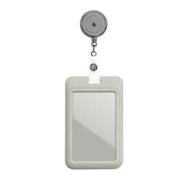 Flower Id Badge Holder With Badge Reel Retractable Card Holder Keychain Name Badge Identification Card Sleeve Clip Easy To Pull
