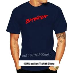 New BAYWATCH T SHIRT! CLASSIC RETRO ... LIFEGUARD TV SERIES.. SHIRT FUNNY Men Tops Tees 2024 Summer Fashion 2024