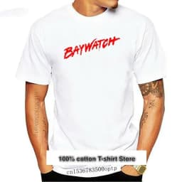 New BAYWATCH T SHIRT! CLASSIC RETRO ... LIFEGUARD TV SERIES.. SHIRT FUNNY Men Tops Tees 2024 Summer Fashion 2024