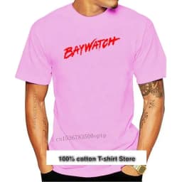 New BAYWATCH T SHIRT! CLASSIC RETRO ... LIFEGUARD TV SERIES.. SHIRT FUNNY Men Tops Tees 2024 Summer Fashion 2024