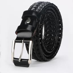Men's Sports Hollow Woven Belt, Leather Pants Jeans Belt, Ideal Choice For Gifts