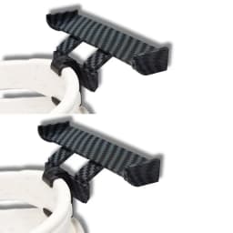 2Pcs Hole Shoe Accessories Shoe Decoration Clips Charm Buckle Shoes Buckle Clip Cave Slipper Tail Decoration