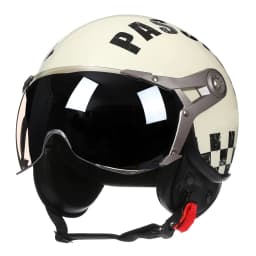2024 NEW Vintage Motorcycle Helmet Jet Unisex DOT Certification 3/4 Helmet Retro Half Open Helmet Motorcycle Scooter Casco