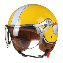 2024 NEW Vintage Motorcycle Helmet Jet Unisex DOT Certification 3/4 Helmet Retro Half Open Helmet Motorcycle Scooter Casco