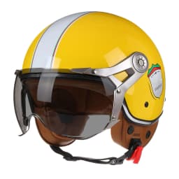 2024 NEW Vintage Motorcycle Helmet Jet Unisex DOT Certification 3/4 Helmet Retro Half Open Helmet Motorcycle Scooter Casco