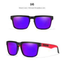 2026 Kdeam High Quality Polarized Sunglasses for Men Women Fashion Unisex Brand Trendy Outdoor Eyewear For Couple Red Lens