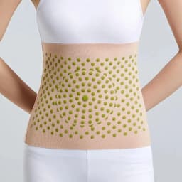 Hot Mugwort Therapy Waist Support Belt Self-Heating Waist Support Belt Lower Back Support Thin Soft Kidney Fixation Belt