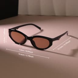 Vintage Oval Sunglasses Women Men Fashion Retro Sun Glasses Female Male Designer Shades Outdoor Punk Travel Oculos De Sol