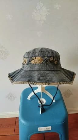 Spring Cotton Letter Embroidery Pattern Bucket Hat Fisherman Hat Outdoor Travel Sun Cap For Men And Women 153