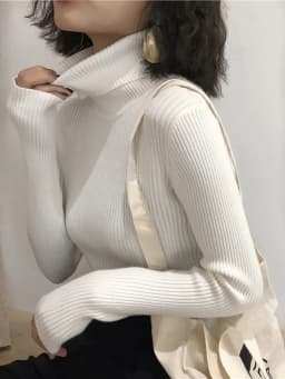 2026 Turtleneck Sweater Womens Autumn Winter Tops Korean Slim Women Pullover Jumper Knitted Sweater Pull Femme Hiver Truien