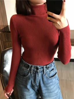 2026 Turtleneck Sweater Womens Autumn Winter Tops Korean Slim Women Pullover Jumper Knitted Sweater Pull Femme Hiver Truien