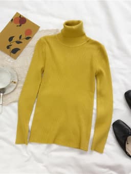 2026 Turtleneck Sweater Womens Autumn Winter Tops Korean Slim Women Pullover Jumper Knitted Sweater Pull Femme Hiver Truien
