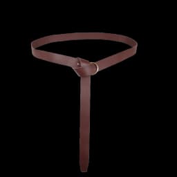 Renaissance Medieval Belt Skirt Hiking Viking Horn Design Leather Cover for Sword Frog Accessory