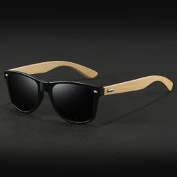 Fashion Bamboo Wood Vintage Square Sunglasses Men Women Luxury Brand Designer Sun Glasses Wooden Driving Fishing UV400 Eyewear
