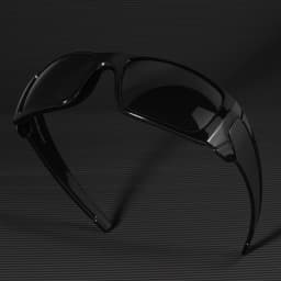MAXJULI Z87 Men's Sunglasses TR90 Ultralight UV400 Protection Oversized Sports Driving Glasses for Big Wide Heads Z8236