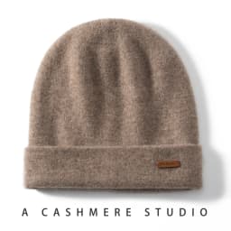 Women Hats 2024 Winter New 100% Cashmere Knitted Headgears Soft Warm Hat Outdoor Casual Thicken Girl Cap High Quality Lady Cap