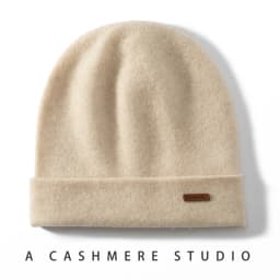 Women Hats 2024 Winter New 100% Cashmere Knitted Headgears Soft Warm Hat Outdoor Casual Thicken Girl Cap High Quality Lady Cap