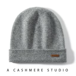 Women Hats 2024 Winter New 100% Cashmere Knitted Headgears Soft Warm Hat Outdoor Casual Thicken Girl Cap High Quality Lady Cap