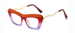 Fashion Brand Designer Colorful Small Frame Reading Glasses Retro Cat Eye Trend Eyeglasses Prescription Women Presbyopic Glasses