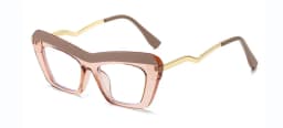 Fashion Brand Designer Colorful Small Frame Reading Glasses Retro Cat Eye Trend Eyeglasses Prescription Women Presbyopic Glasses