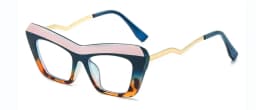 Fashion Brand Designer Colorful Small Frame Reading Glasses Retro Cat Eye Trend Eyeglasses Prescription Women Presbyopic Glasses