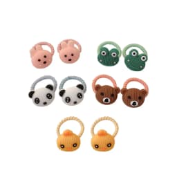 Baby thumb hair circle children's rubber band lovely girl's hair accessories tie hair rubber band does not hurt hair and has
