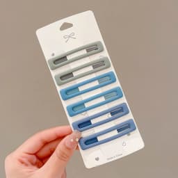 6Pcs Fashion Practical Versatile Morandi Color BB Hairpin Hair Side Clips For Women Girls Hair Accessories