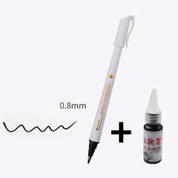 STA 4 Size Waterproof Caligraphy Pen Soft Brush Pens for Writing Letterin Drawing Sketching Art Supplies Japanes Stationer 3751